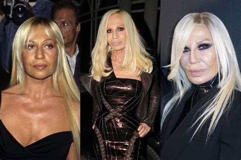 donatella versace photos jeune|donatella versace outfits.